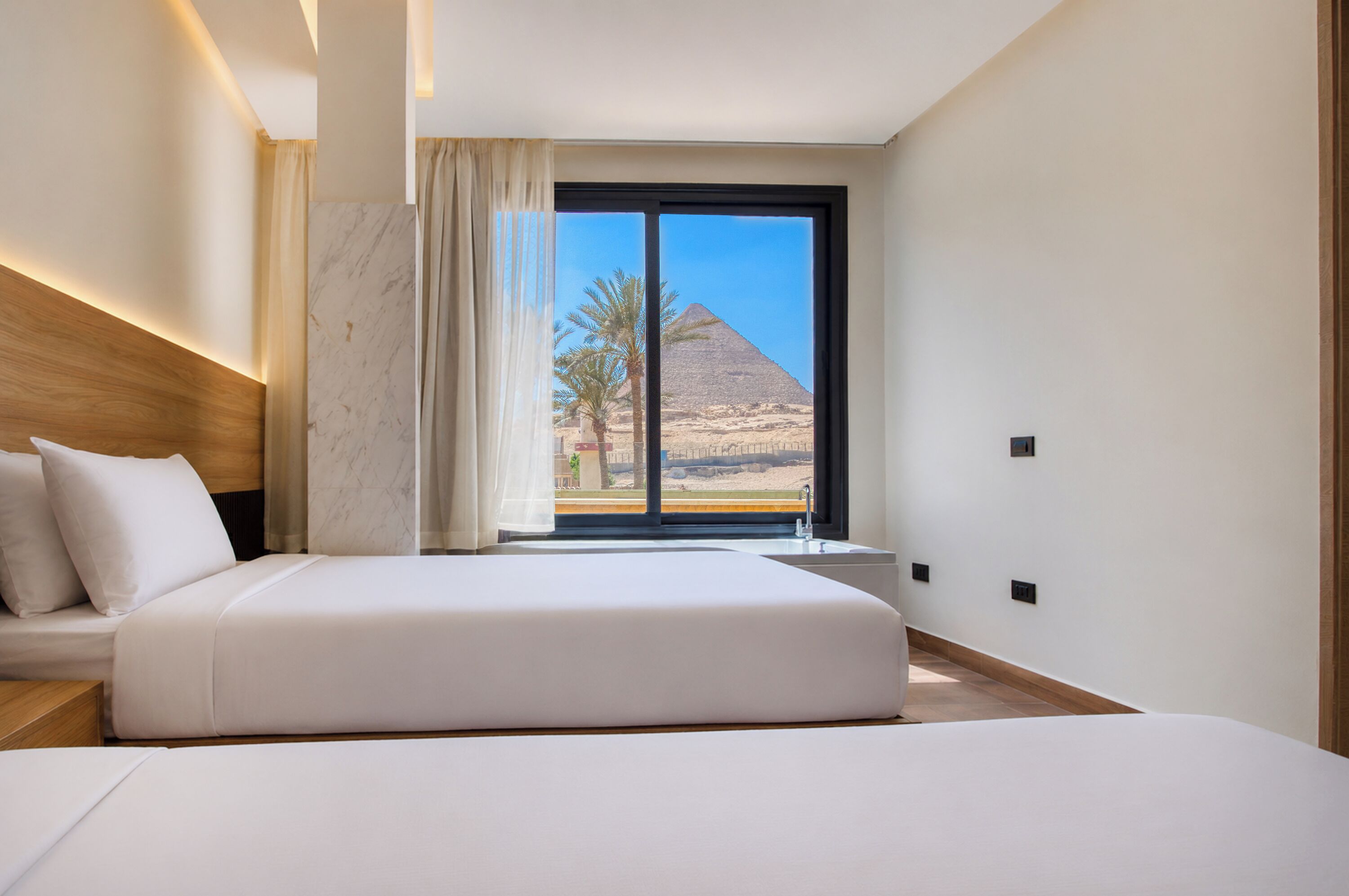 Luxury Double Room, Mountain View | In-room safe, desk, blackout drapes, free WiFi