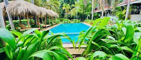 Deluxe Double Room, Balcony, Pool View | Pool | Outdoor pool