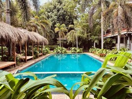 Deluxe Double Room, Balcony, Pool View | Pool | Outdoor pool