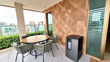 Apartamento | Opções para refeição ao ar livre
