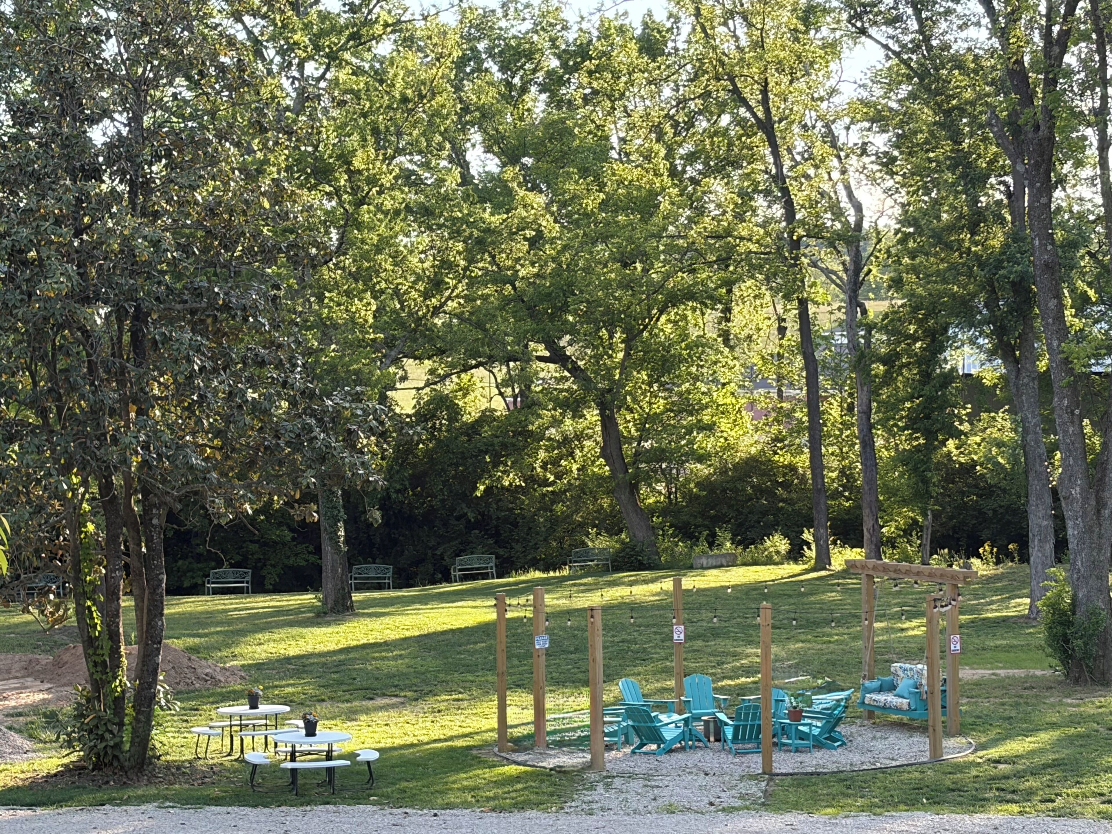 Overnatningsstedets område