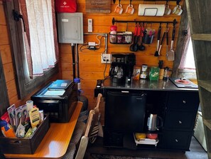 Microones, cafetera i tetera i torradora 