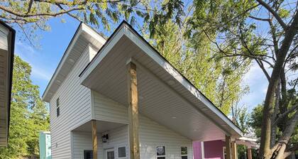 European Inspired Lofted Cottage in Tiny Home Village