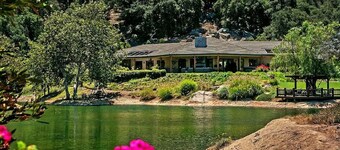 San Diego -Fallbrook- LAKEFRONT resort Style Lakehouse w/Pool,Spa, Beaches close