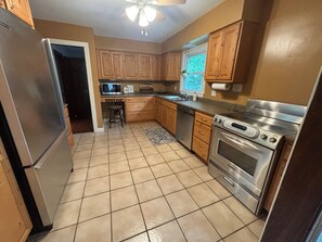 Private kitchen - Home near the Indiana Dunes National & State Parks! (Michigan City)