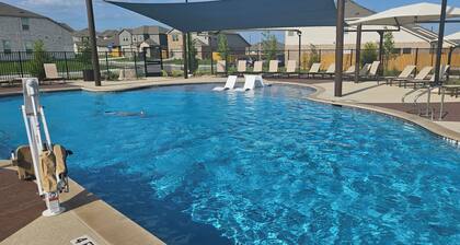 New 3 bedroom house in charming Pflugerville, a suburb of Austin, TX.