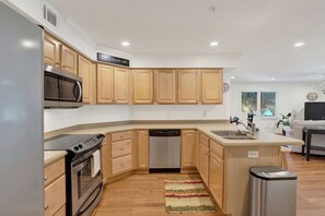 Private kitchen - Sea Sight D: Azure 2BR Gem (Tybee Island)