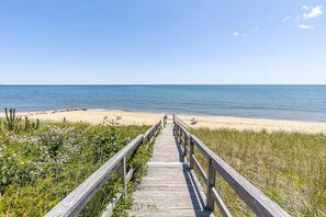 Aan het strand