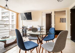 Appartement Familial, vue ville | Restauration
