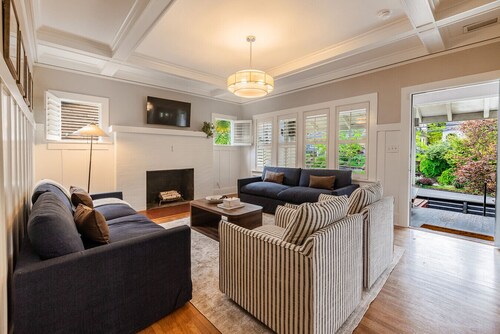 The Arbor Estate | 7BR · Fire Pit + Yard