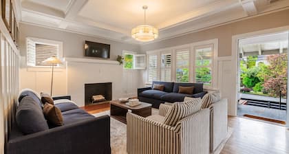The Arbor Estate | 7BR · Fire Pit + Yard