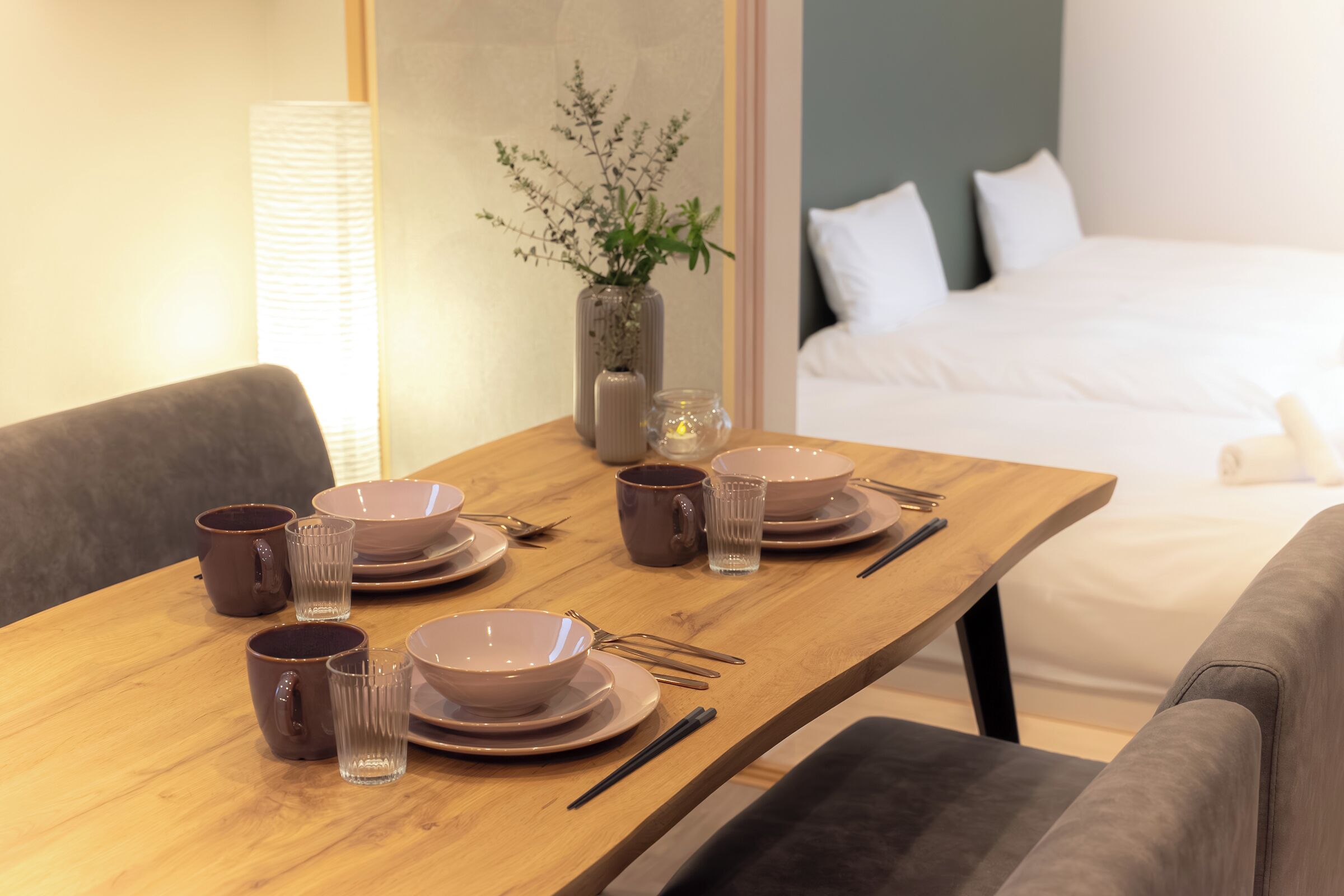 Apartment, 3 Single Beds | In-room dining