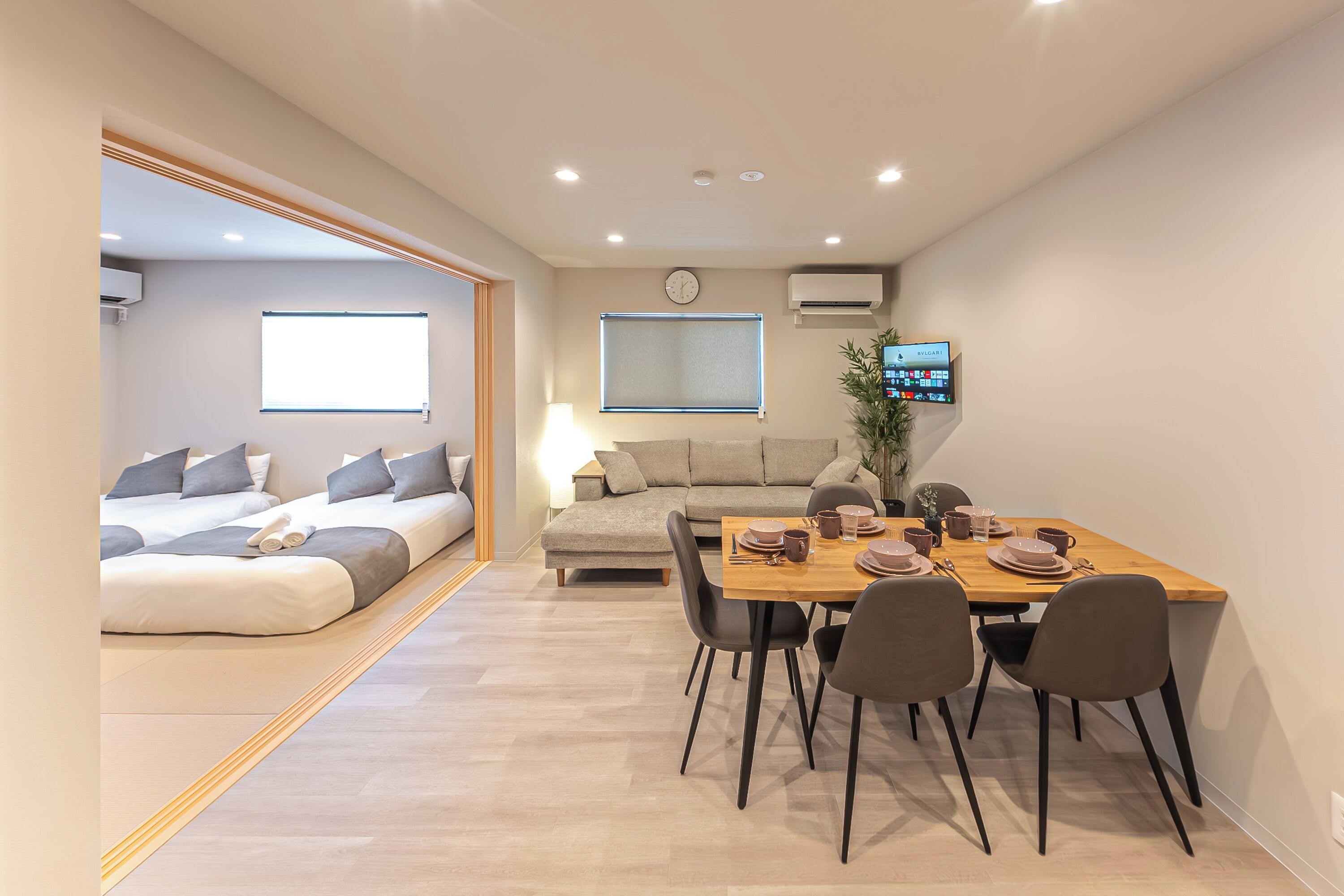 Departamento familiar | Wifi gratis y ropa de cama 