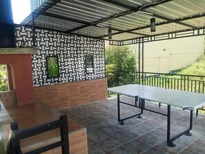 Opções para refeição ao ar livre