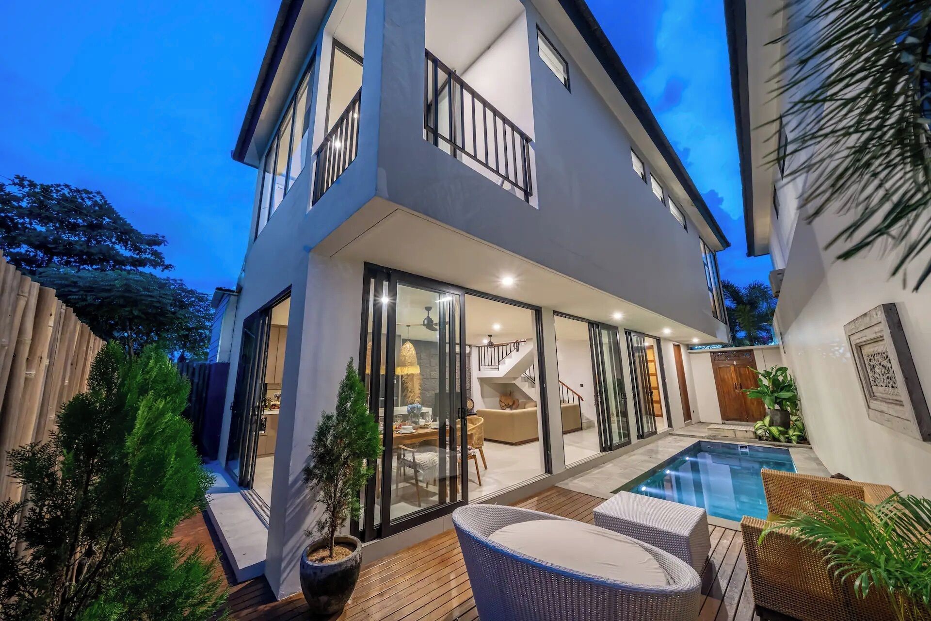 Vila Mewah, 4 kamar tidur, kolam renang pribadi | Teras/patio