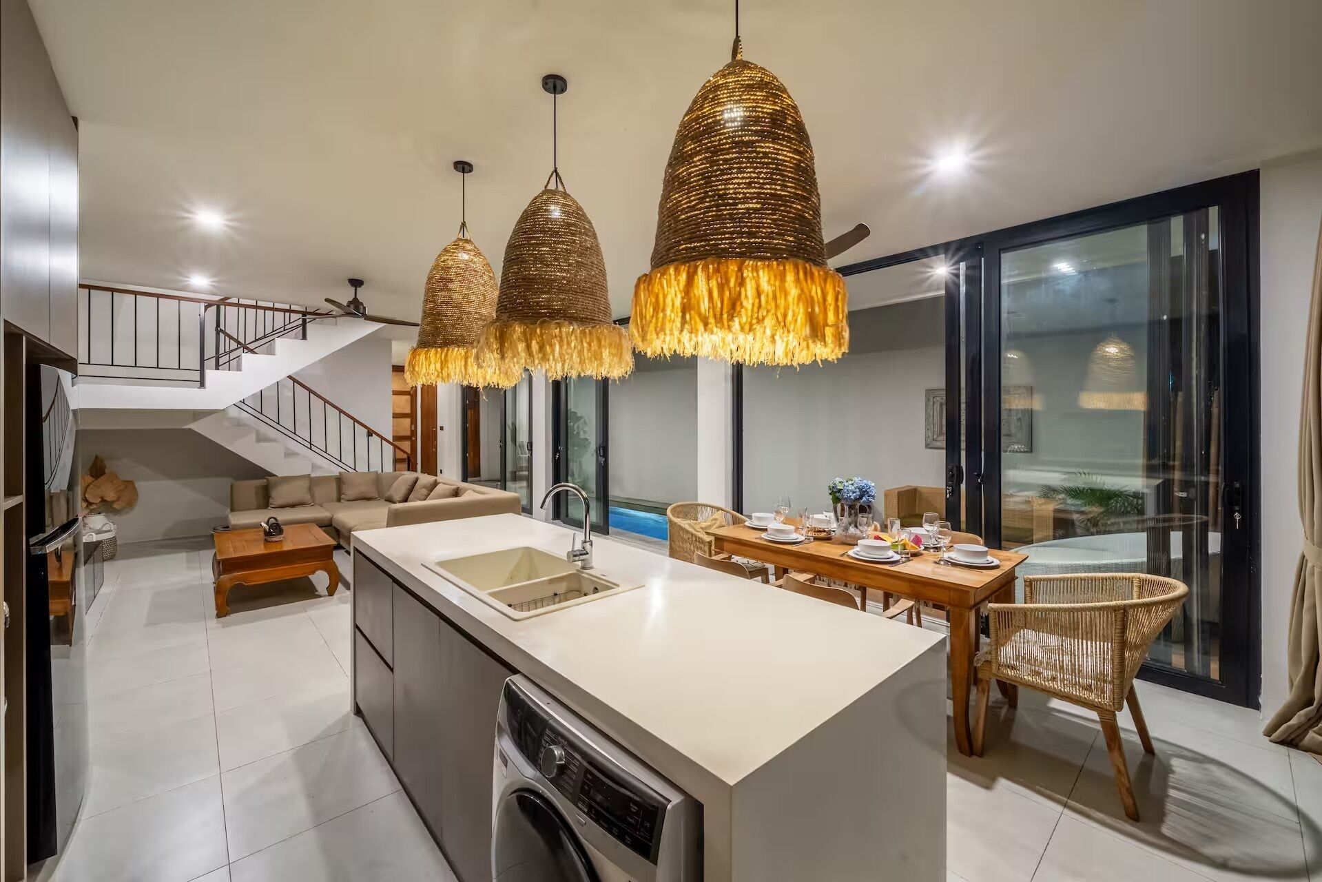 Luxury Villa, 4 Bedrooms, Private Pool | Interior