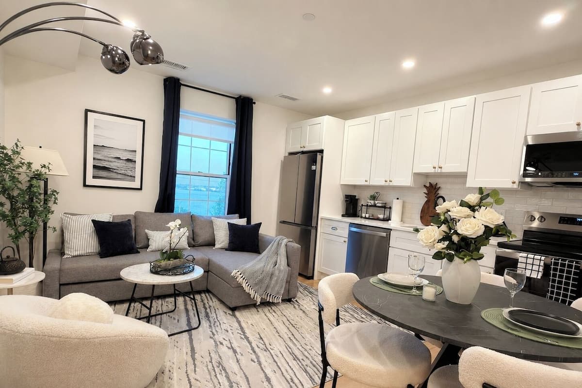 Comfort Apartment, Bay View | Living area