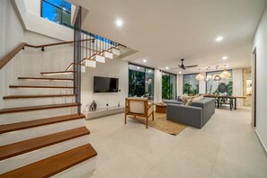 Vila Keluarga, 3 kamar tidur, kolam renang pribadi | Interior