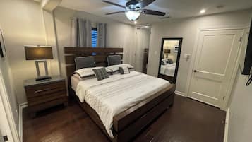 2 bedrooms, iron/ironing board, free WiFi