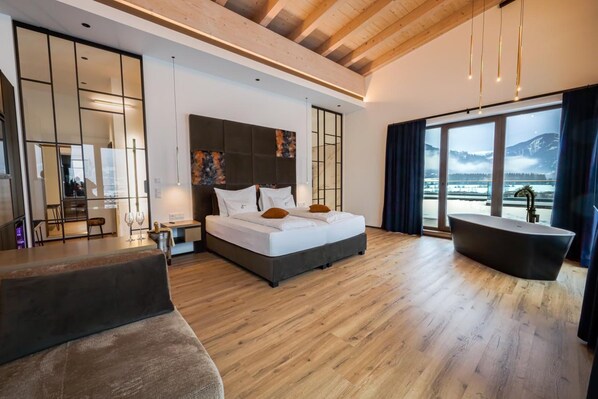 Uitzicht vanuit accommodatie