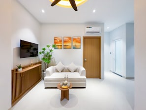 Standard Apartment, 2 Bedrooms, Kitchen | Living area - Dorm Beachside Hotel &Hostel By Haviland (Da Nang)