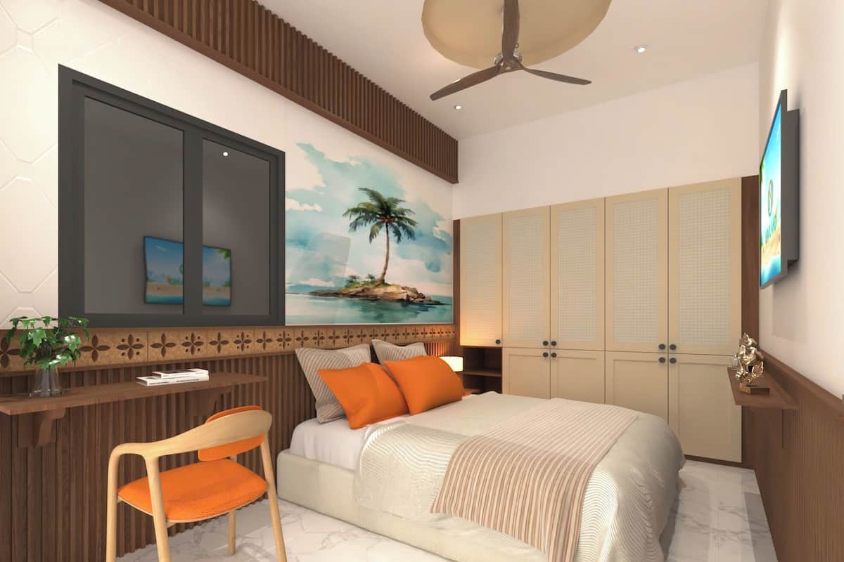 Family Room, Balcony | Minibar, bed sheets