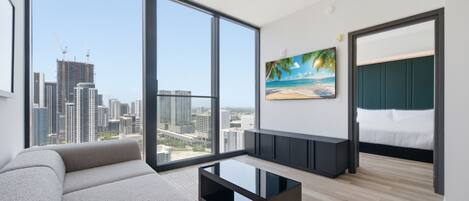 Condo supérieur, 1 trÚs grand lit | Draps en coton égyptien, literie de qualité