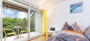 Uitzicht vanuit accommodatie