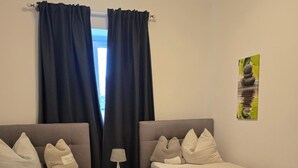 Blick von der Unterkunft