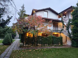 Blick von der Unterkunft