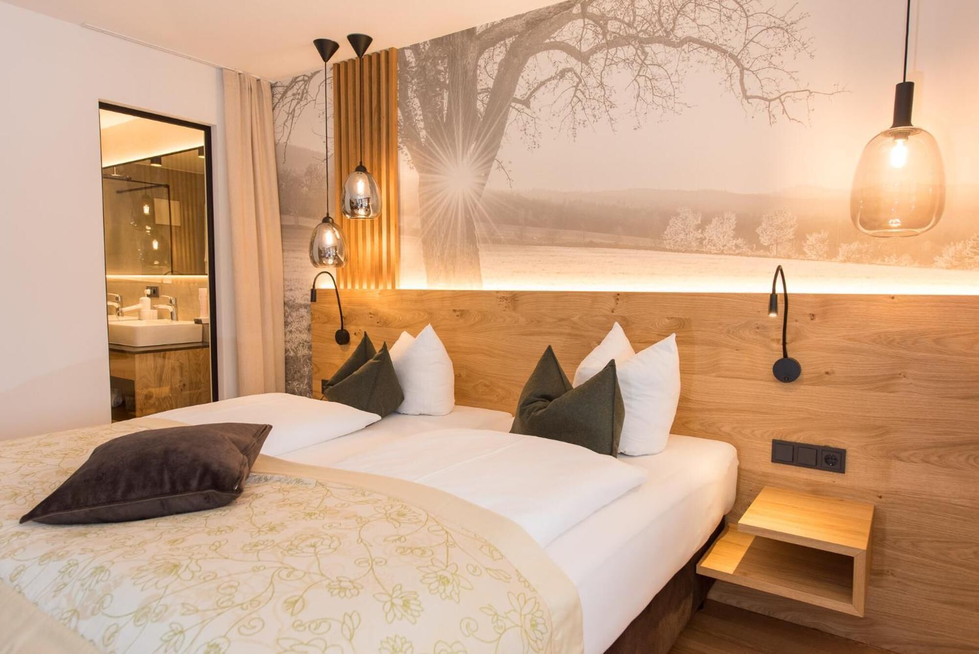 Uitzicht vanuit accommodatie