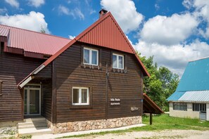 Udsigt fra overnatningsstedet
