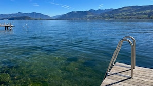Blick von der Unterkunft
