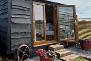 Exterior detail - Luxury glamping in Pembrokeshire, West Wales (Hundleton)