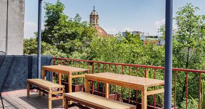 Comfort Luxe Loft walk to Bellas Artes