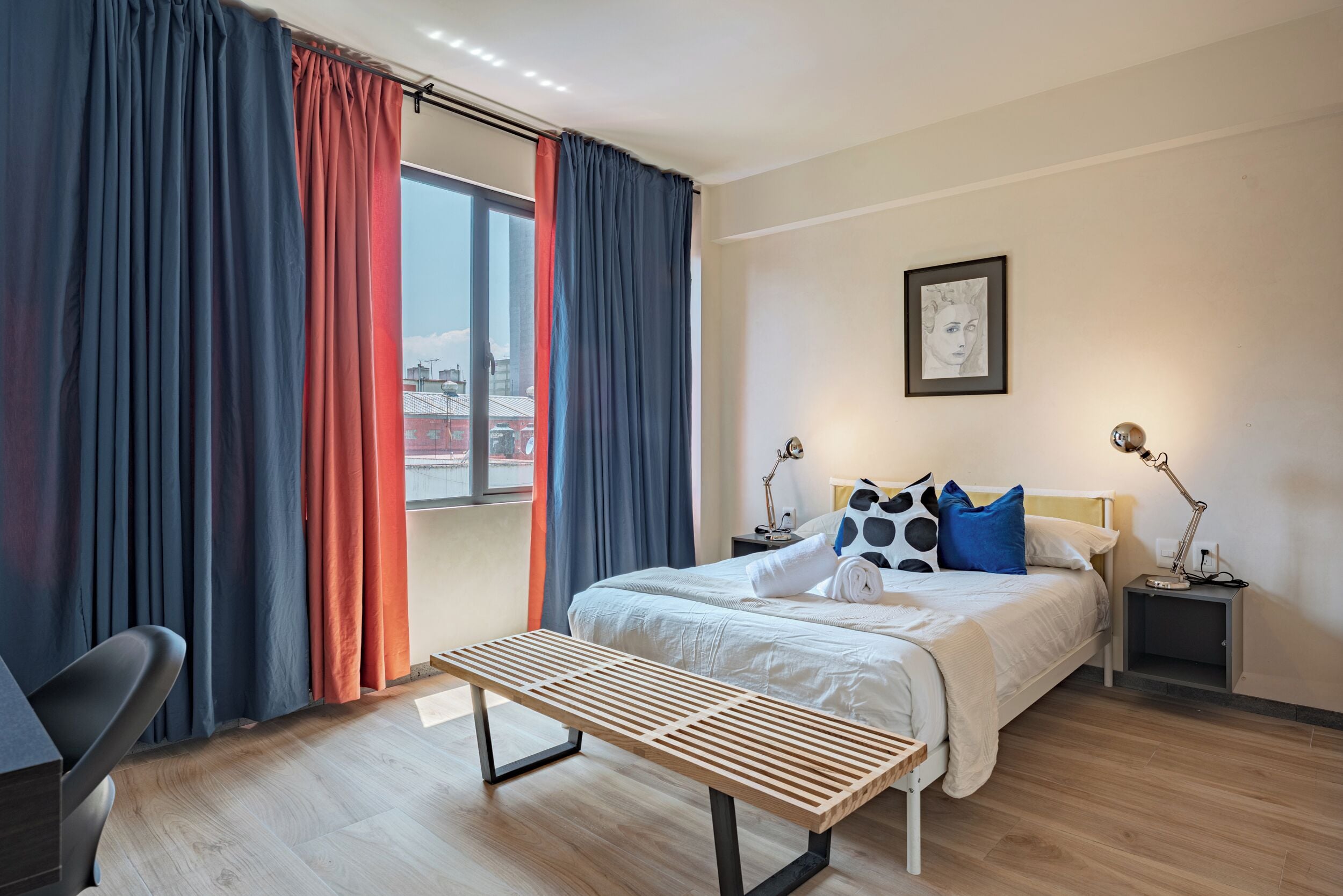 Standard Apartment | Desk, laptop workspace, iron/ironing board, free WiFi
