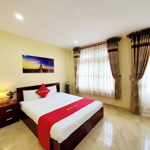 Basic Double Room Single Use, Non Smoking | Meja, Wi-fi percuma, akses kerusi roda 