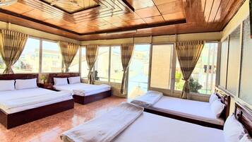 Family Quadruple Room, City View | Desk, free WiFi, wheelchair access
