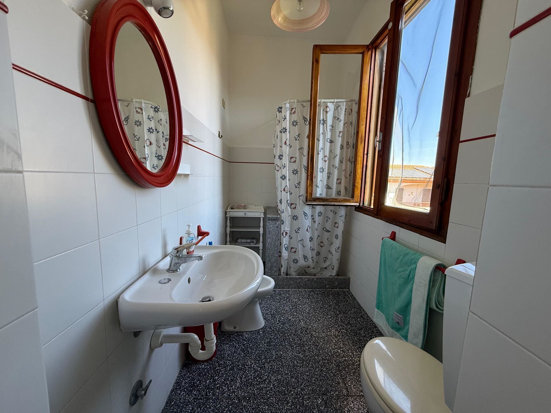 Dusche, Handtücher