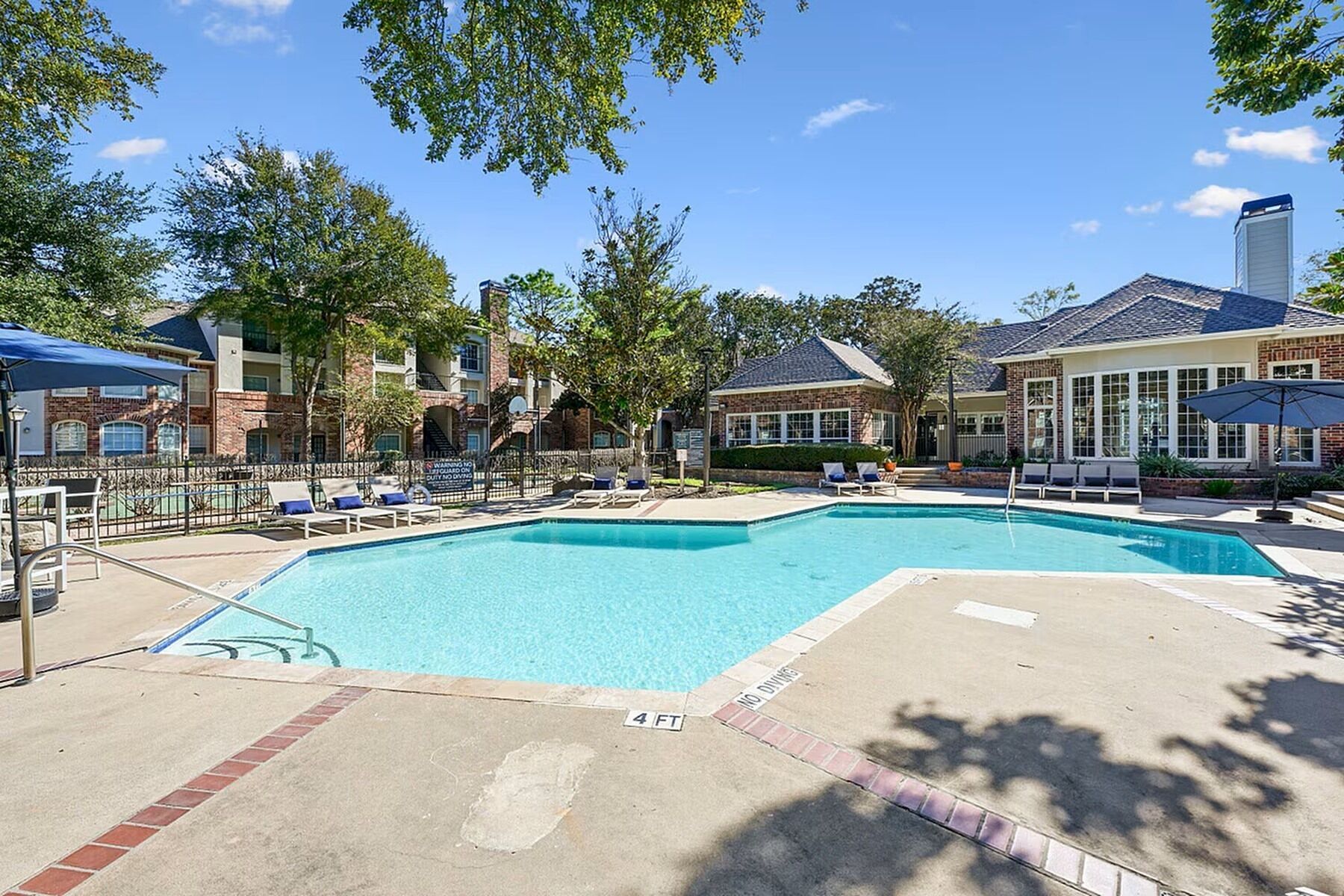 Seasonal outdoor pool