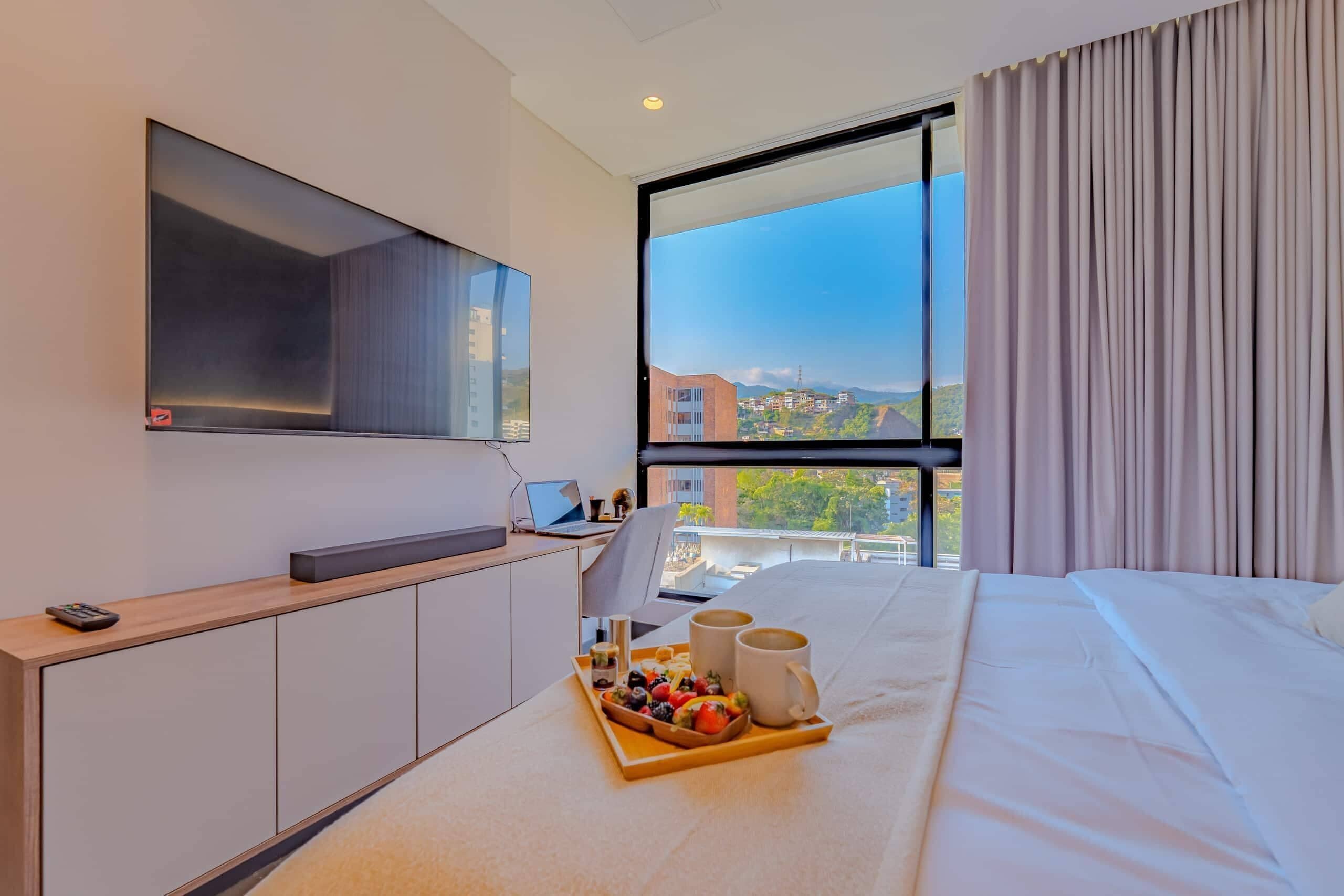 Apartment | In-room safe, blackout drapes, iron/ironing board, WiFi (free)