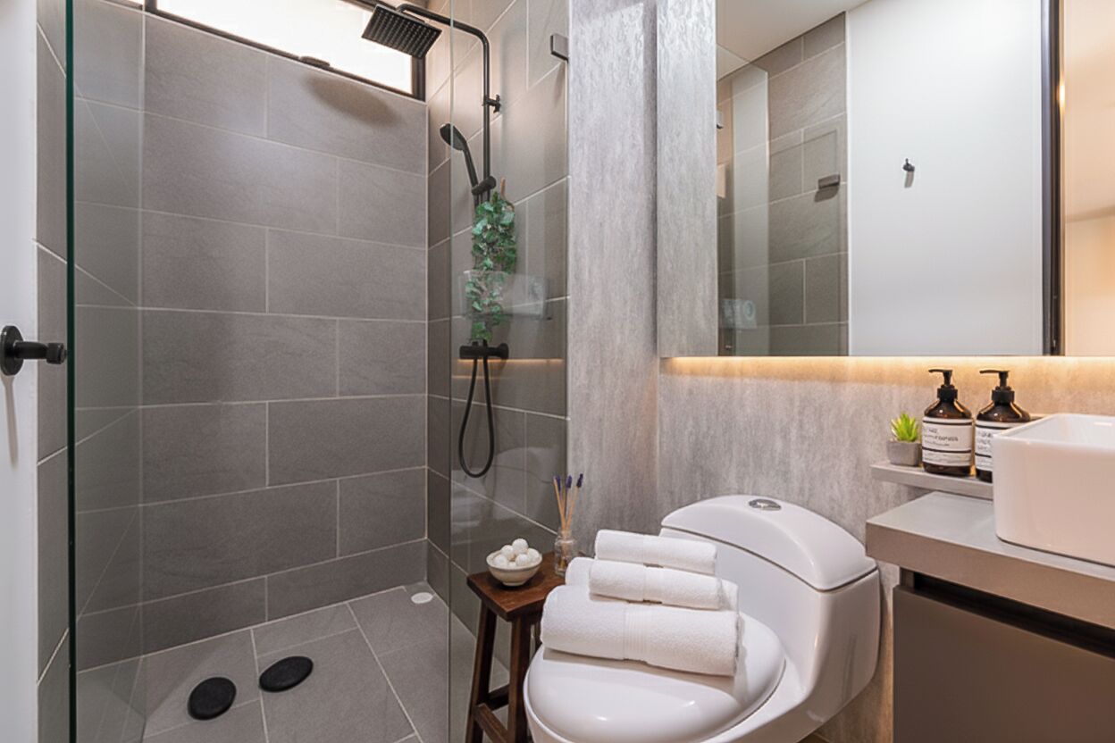 Luxe appartement | Badkamer