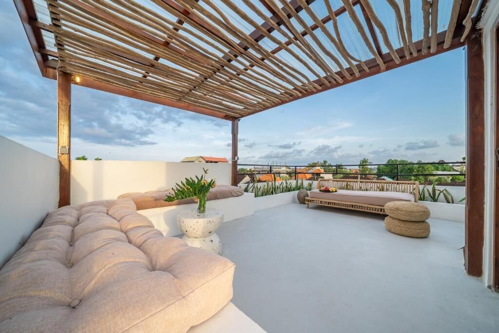 Villa – deluxe, 2 soverom, privat basseng | Terrasse/patio