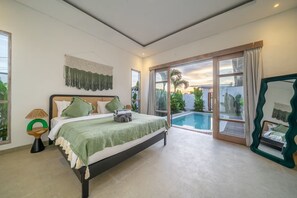 Gallery Villa, 2 Bedrooms, Private Pool | In-room safe, individually decorated, individually furnished - La Palma Villa Bali (Kerobokan)