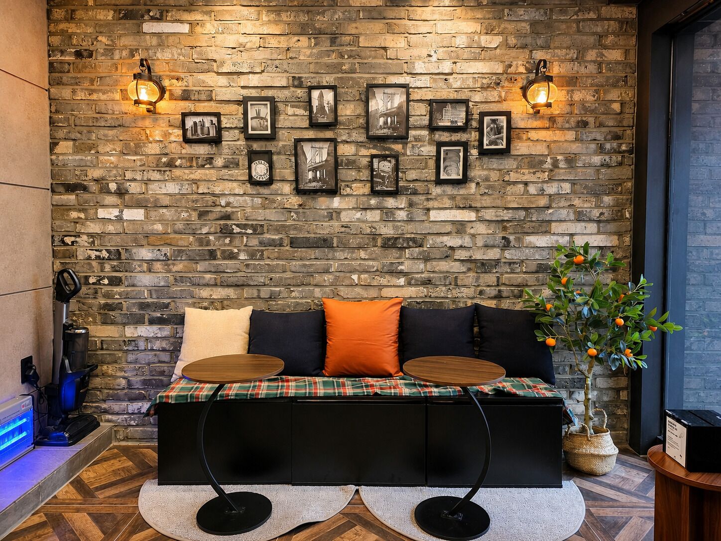 Sala de estar en el lobby