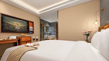 Habitación doble de lujo, vista a la ciudad | Spa