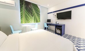 Double Room | Down duvets, individually decorated, individually furnished, free WiFi - Hotel Yeogiuhtte Chungjangro (Gwangju)
