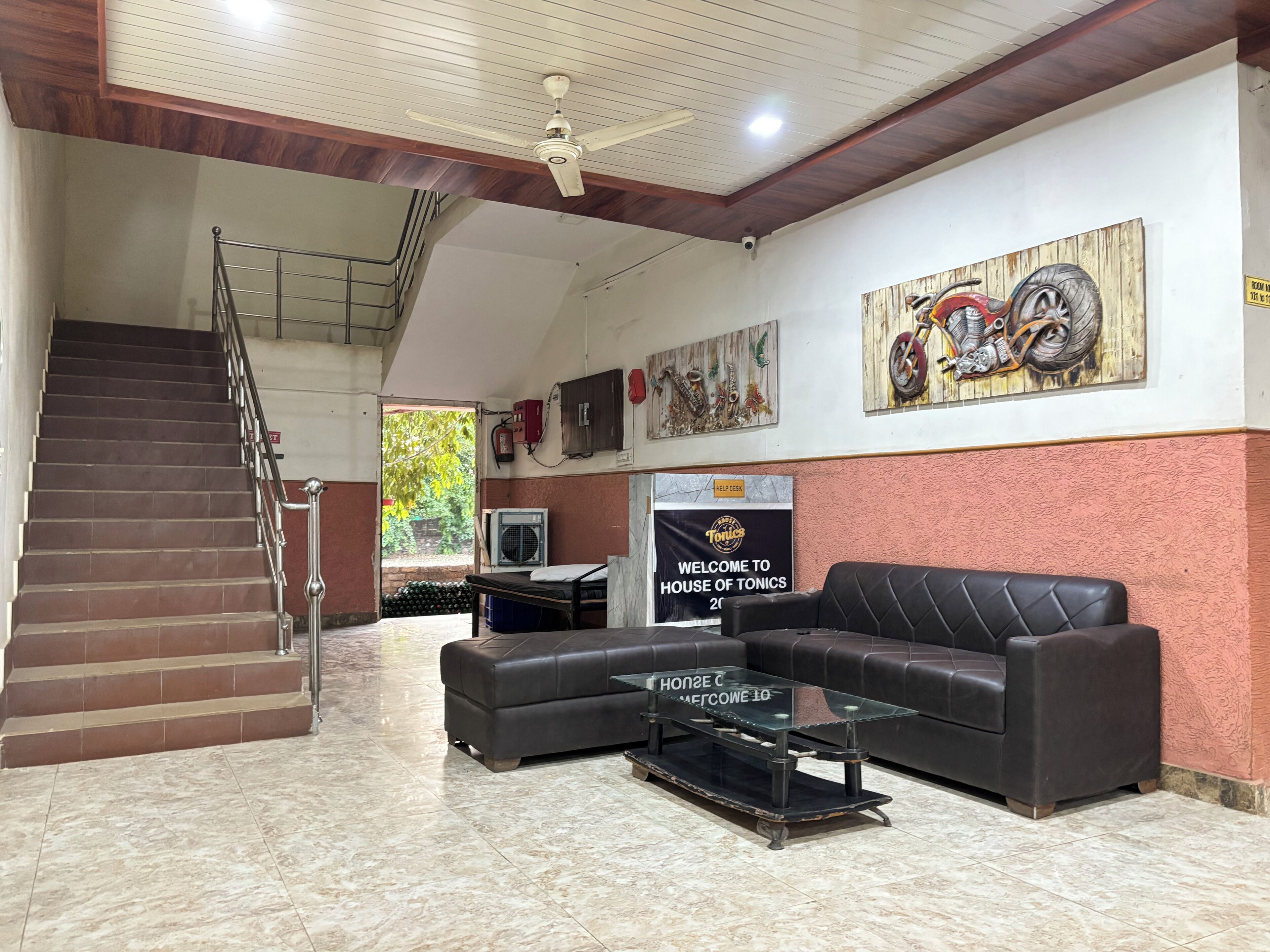 Sala de estar en el lobby
