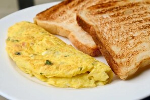 Tägliches inbegriffenes Frühstücksbuffet