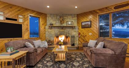 Sleeps 26 | Mountain Home | Pool + Hot Tub + Lake + Game Room + Sand Volleyball